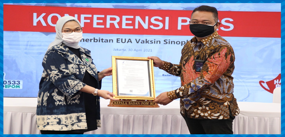 Badan POM Terbitkan EUA Vaksin Sinopharm